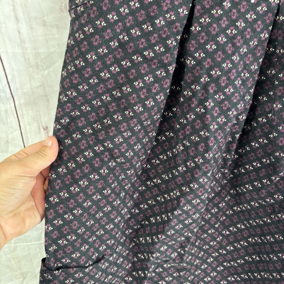 Vintage No Boundaries 90s Black and Pink Patterned Shift Dress Medium - Picture 2 of 8